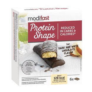 Protein Shape Bar Dark And White Chocolate