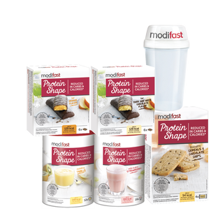 14 days Protein Shape box