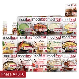 Full program intensive diet box - Phase A+B+C							